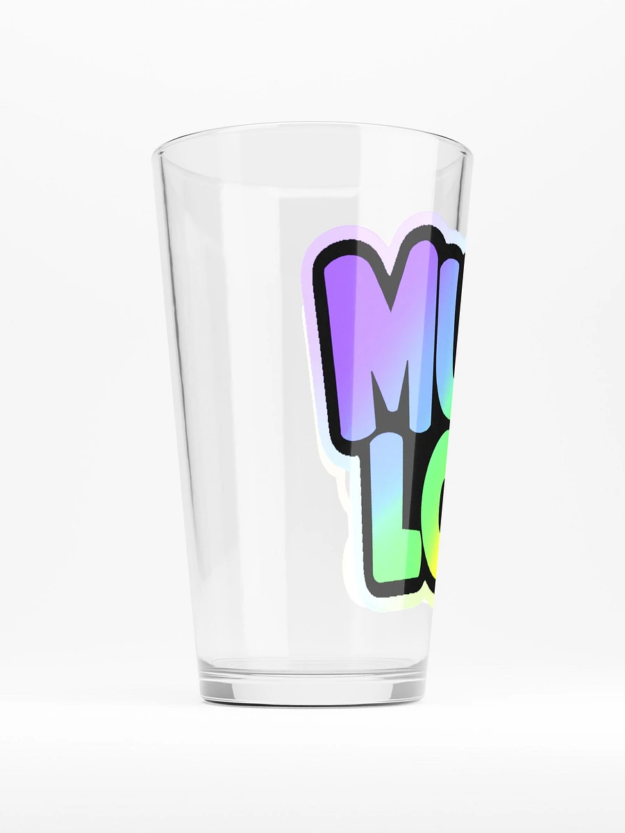 MUCH LOVE PINT GLASS product image (2)