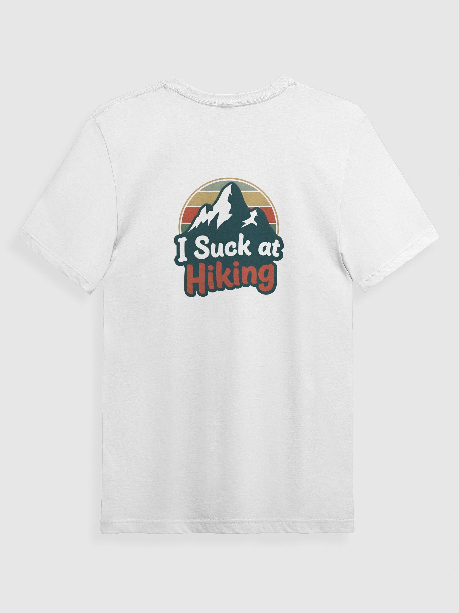 Leo Retro I Suck at Hiking Shirt product image (8)