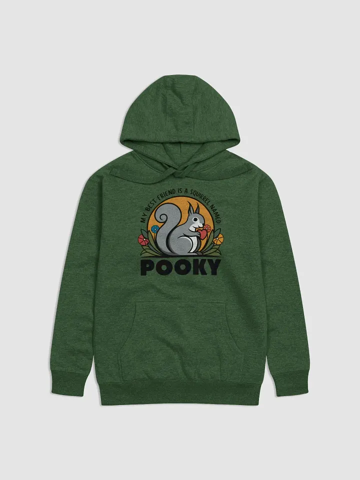 Super Soft Hoodie: My Best Friend is a Squirrel Named Pooky product image (1)