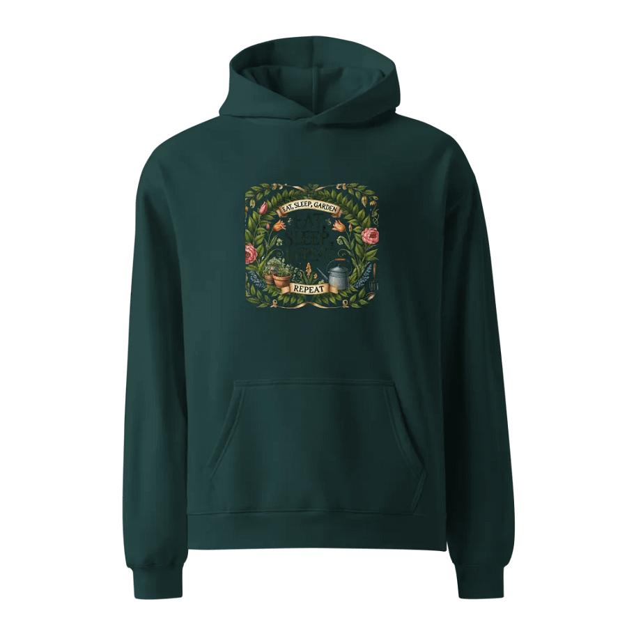 Garden Enthusiast Floral Oversized Hoodie product image (1)