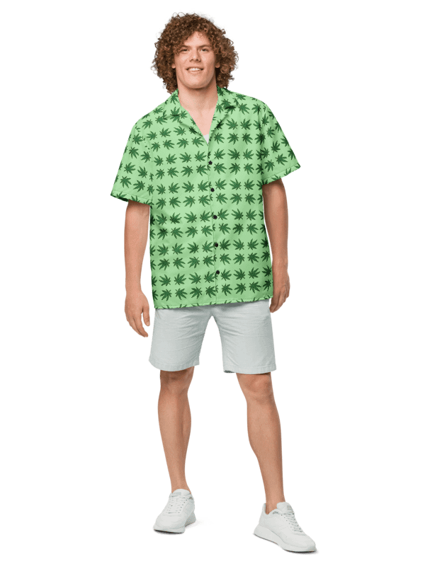 Weed Leaf Paradise Hawaiian Shirt product image (1)
