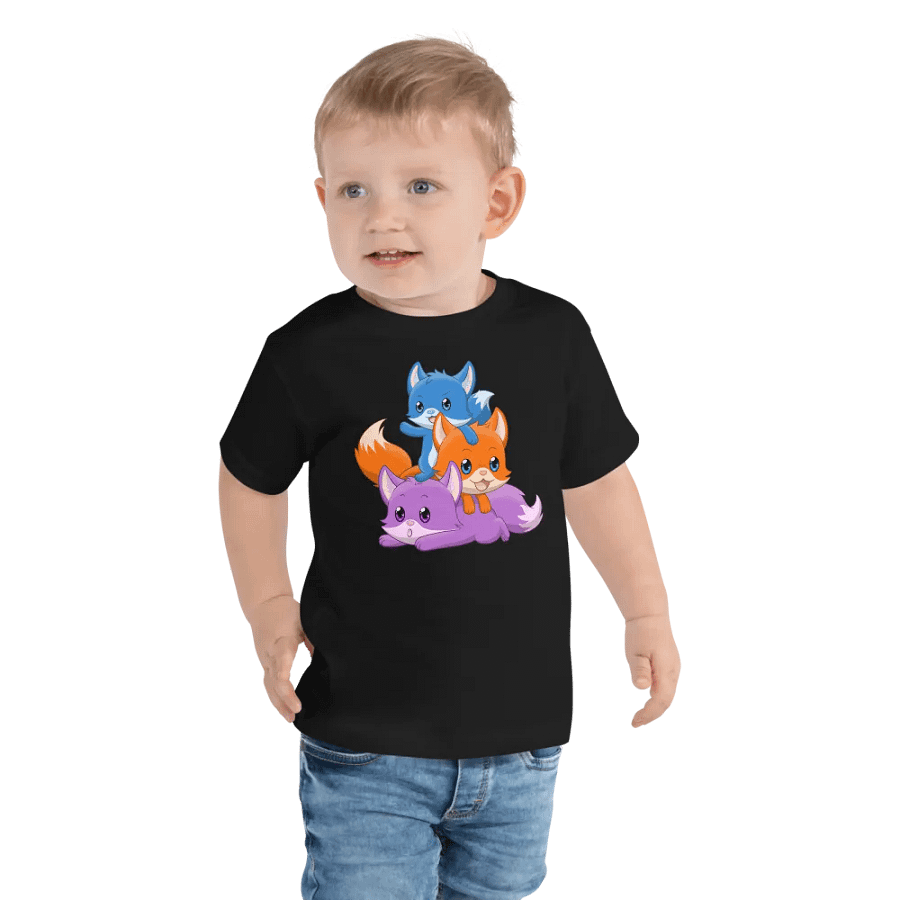 Fuchsfamilie Kids T-Shirt product image (4)