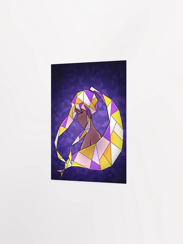 Edie Stained Glass Print product image (2)