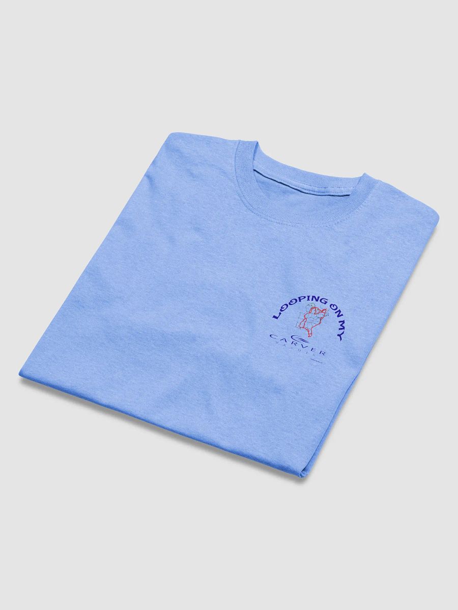 Looping On My Carver - T-Shirt - Light Shirt w/Blue Logo product image (3)