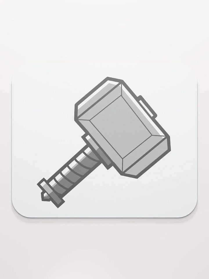 Geometric Hammer Mouse Pad product image (2)
