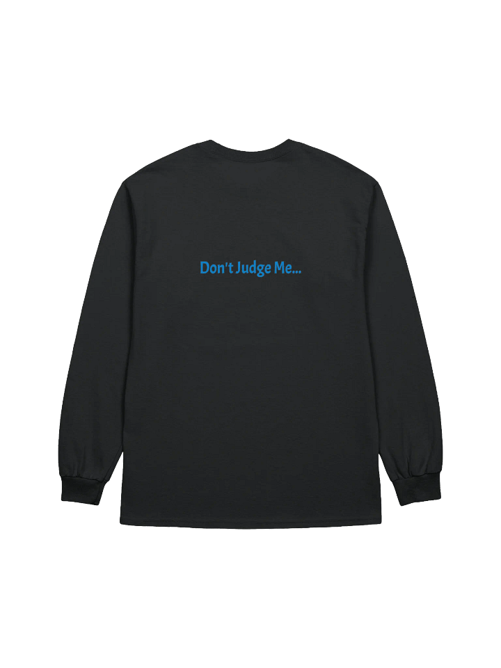 Happy Thoughts - Don't Judge Me - Junk Food - Gildan Ultra Cotton Unisex Long Sleeve T-Shirt product image (2)