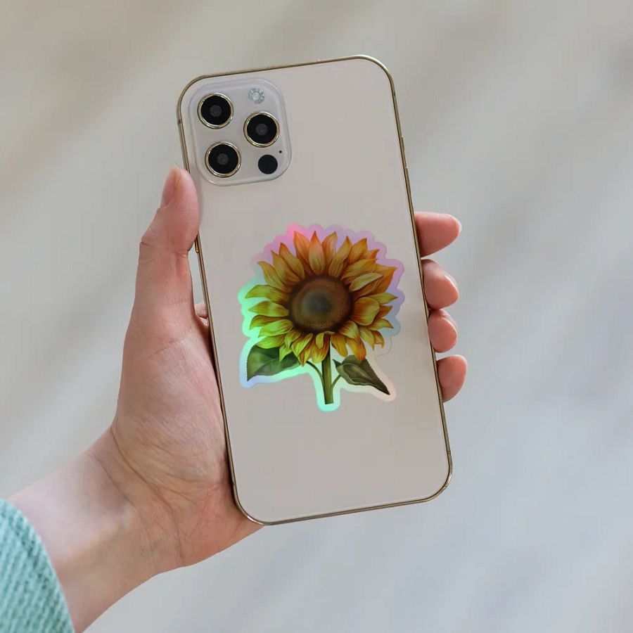 Sunflower Dreams Holographic Sticker Sheet product image (2)