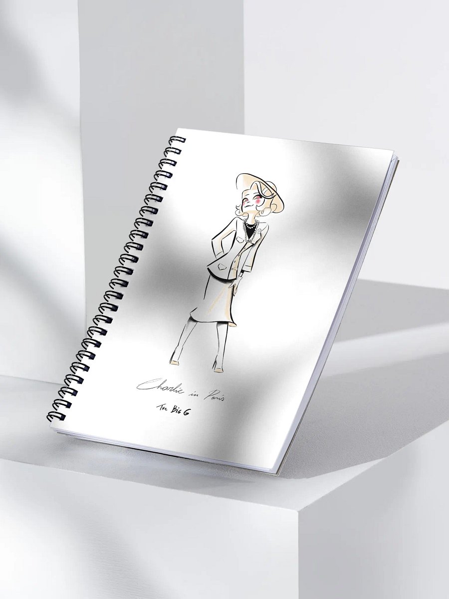 Charlie in Paris - Spiral Notebook product image (3)