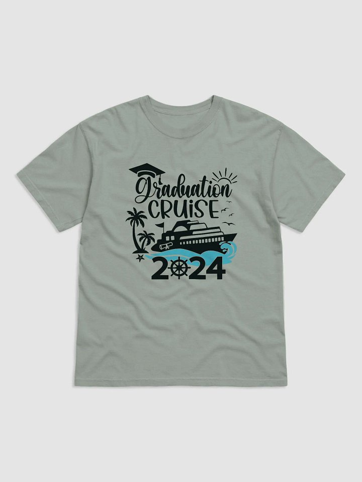 Copy of 2024 Graduation Cruise Senior Squad on Back Celebration T-Shirt - 100% Cotton Relaxed Fit product image (1)