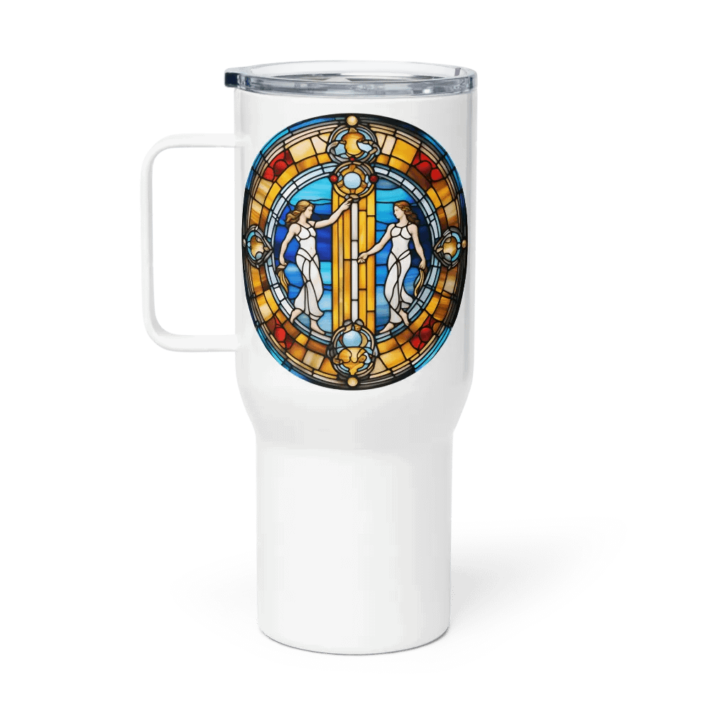 Spiritual™ Gemini - Unique Travel Mug Design product image (1)