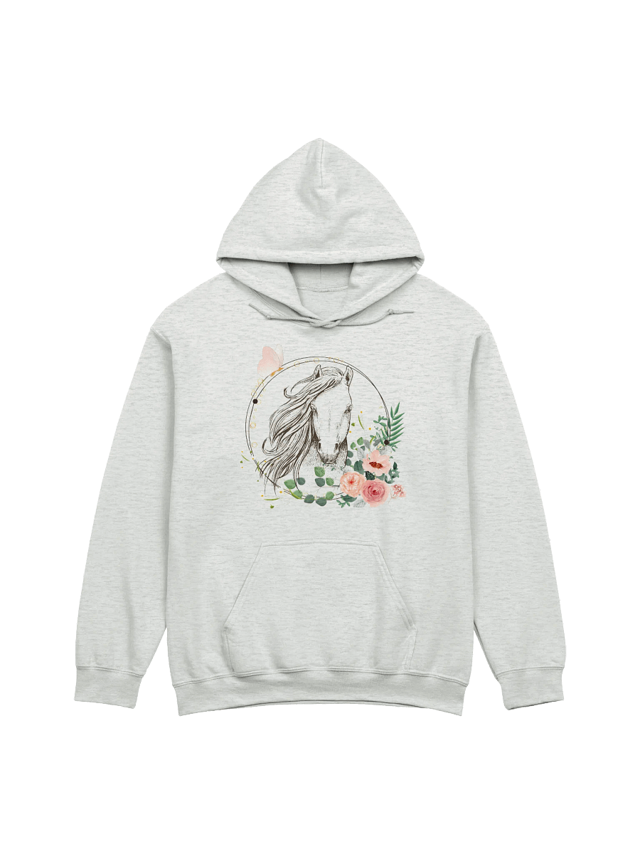 Floral Horse Silhouette Hoodie product image (1)