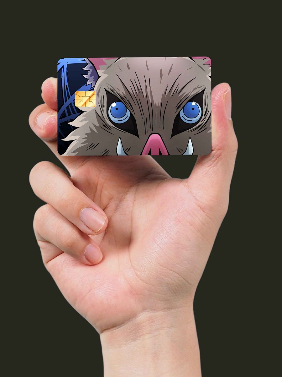 Peeking Inosuke Card Skin (Holographic) product image (2)