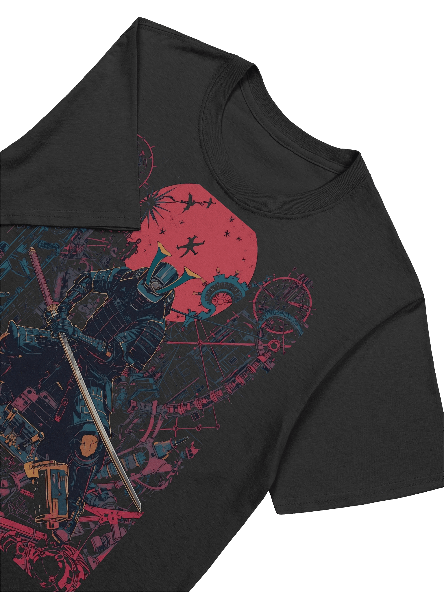 Samurai of Cyber Chaos T-Shirt product image (2)