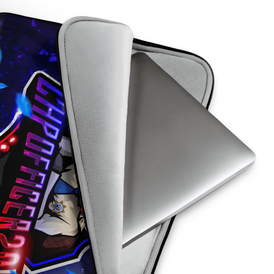 Neon Wolf Chief Laptop Sleeve product image (4)