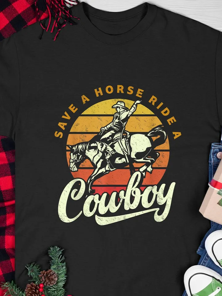Save A Horse Ride A Cowboy T-shirt product image (1)