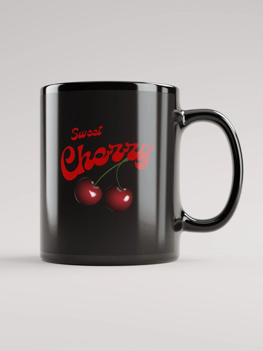 Cherry Delight Black Mug product image (2)