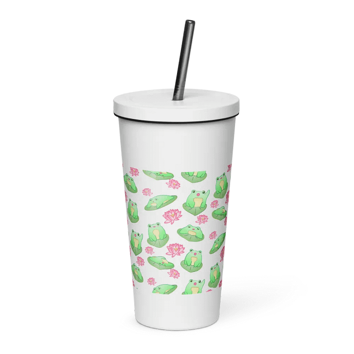 Kawaii Froggie Stainless Steel Tumbler product image (1)