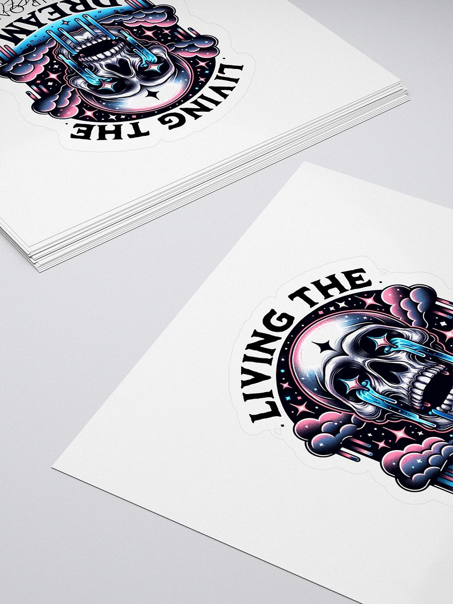 Living The Dream Sticker product image (4)