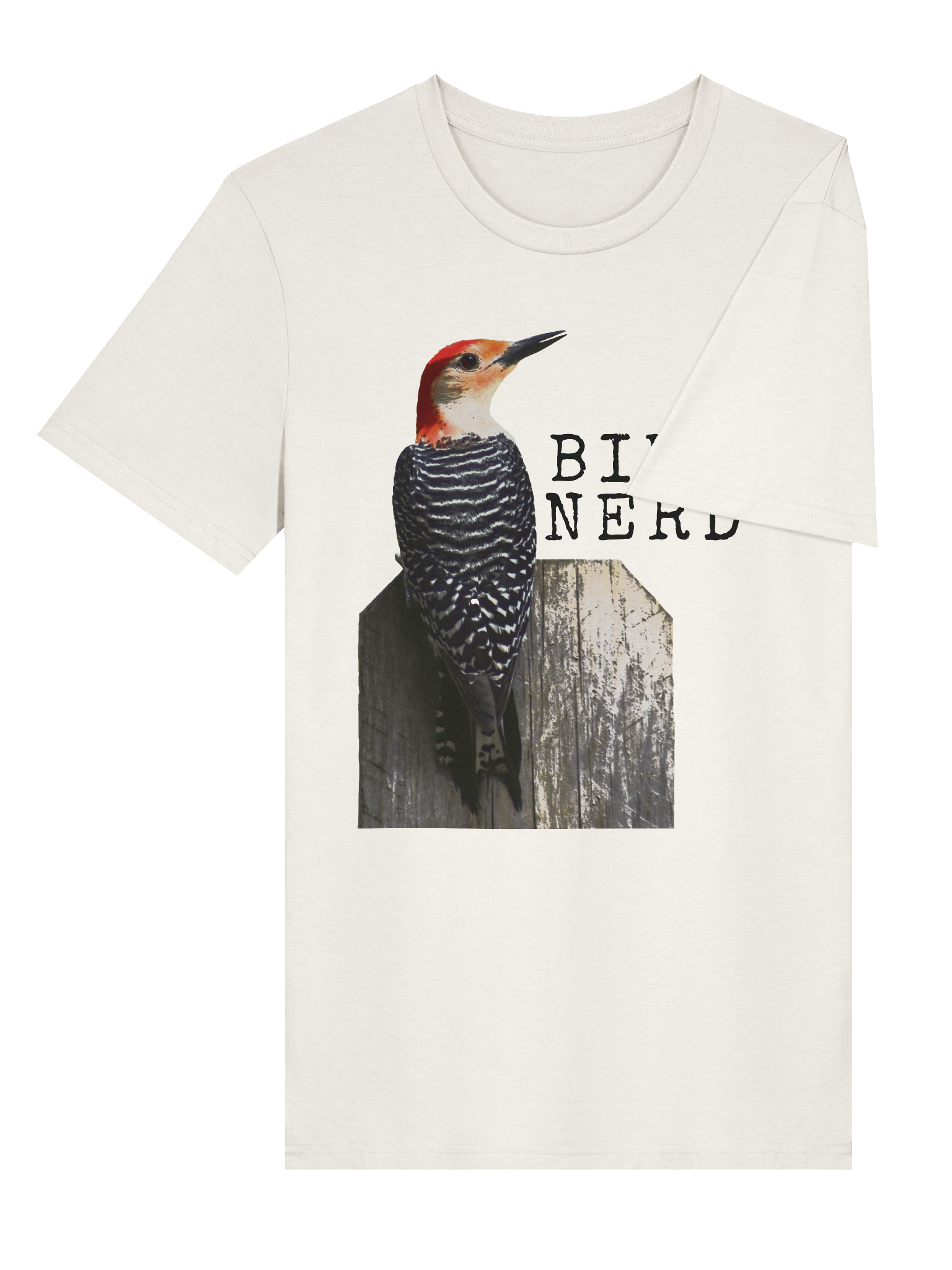 Bird Nerd Organic Cotton Unisex T-shirt product image (4)