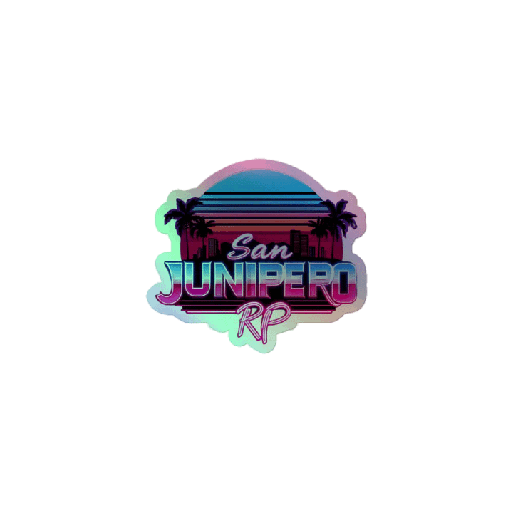 Holographic SJRP Sticker product image (1)