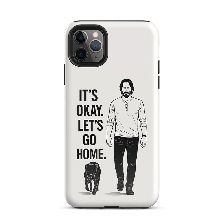 Wick Mode: Elegance Meets Vengeance iPhone case product image (2)