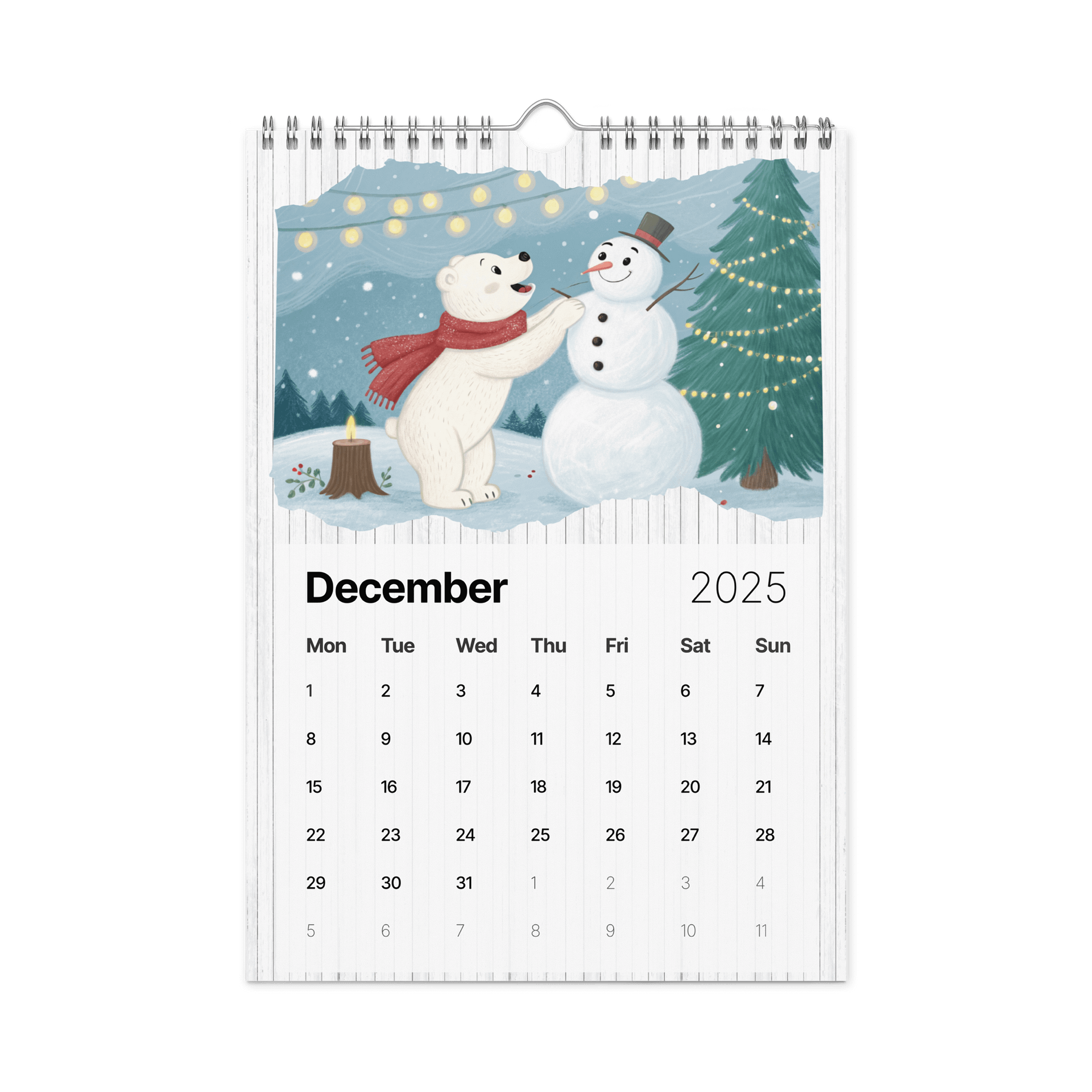 ADORABLE ANIMALS WALL CALENDAR 2026 product image (4)