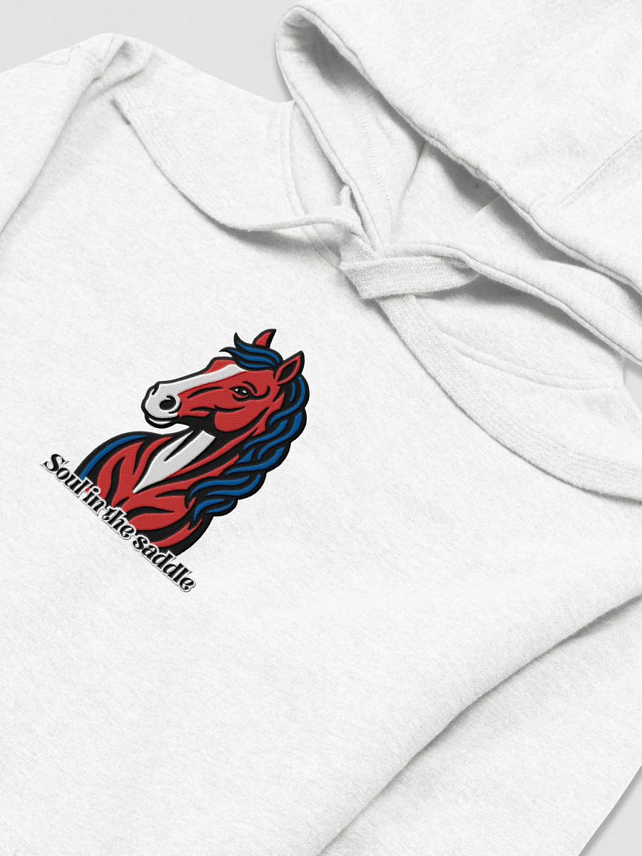 "SOUL IN THE SADDLE" / EMBROIDERED HOODIE product image (1)
