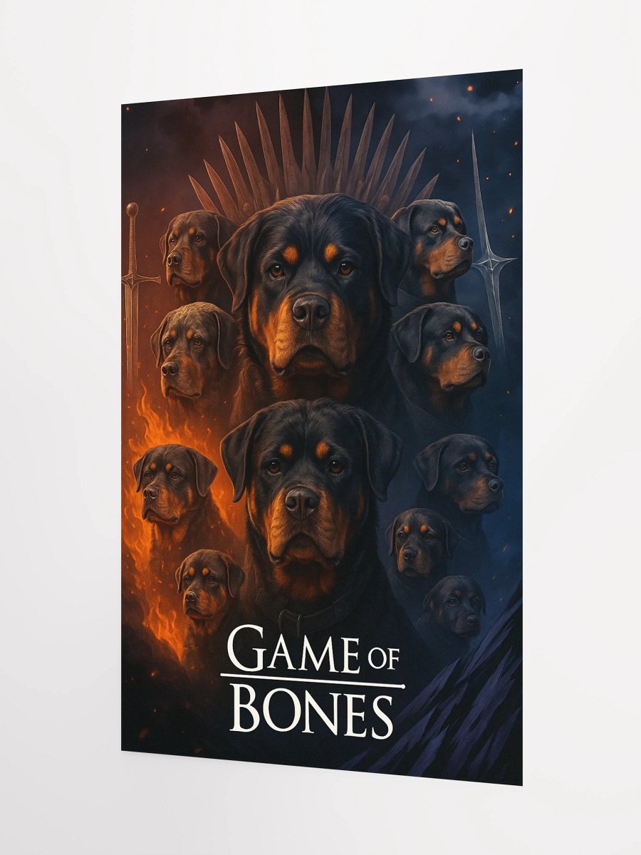 Rottweiler - Game of Bones Poster product image (7)