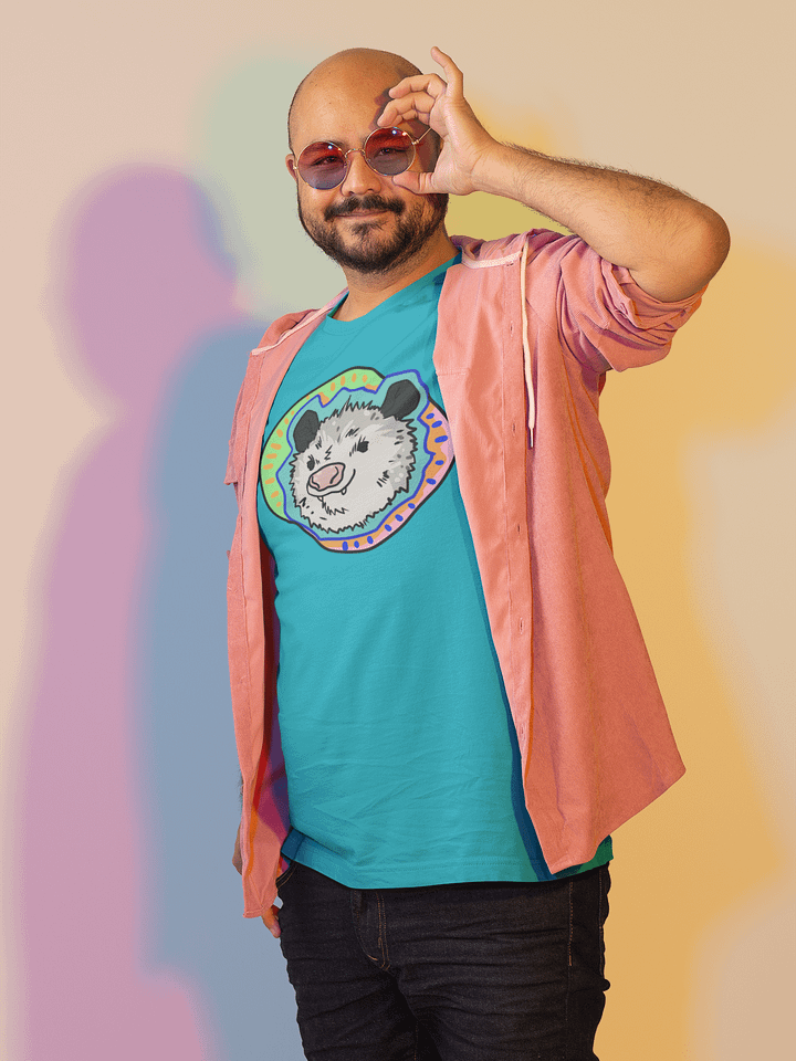 Vaporpossum supersoft unisex t-shirt product image (1)