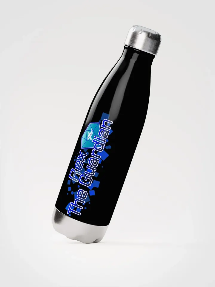 "Rex The Guardian" Banner Stainless Steel Bottle product image (2)