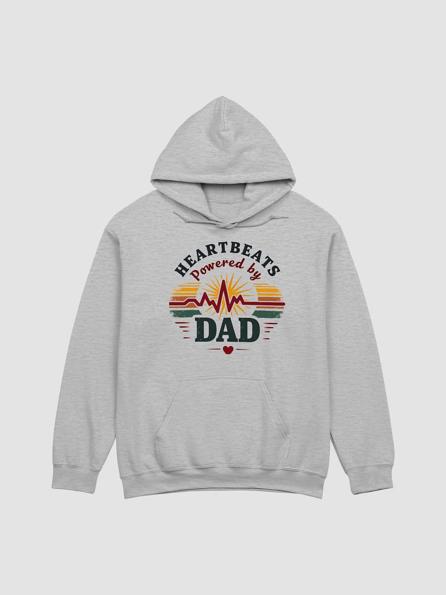Dad Heartbeats Vibrant Hoodie product image (6)