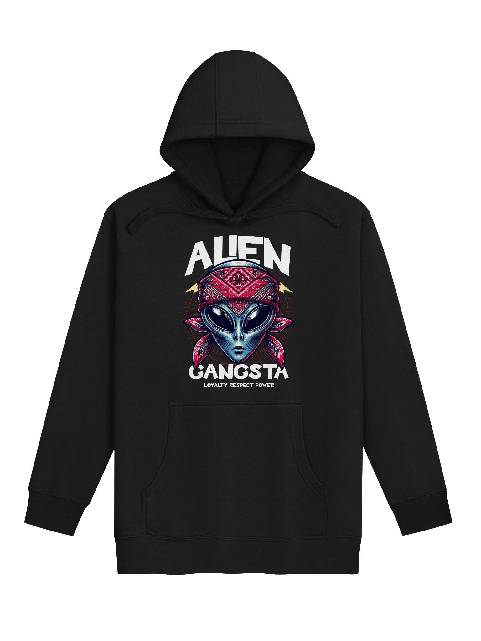 Premium Alien Gangsta Streetwear Comfort Hoodie product image (9)