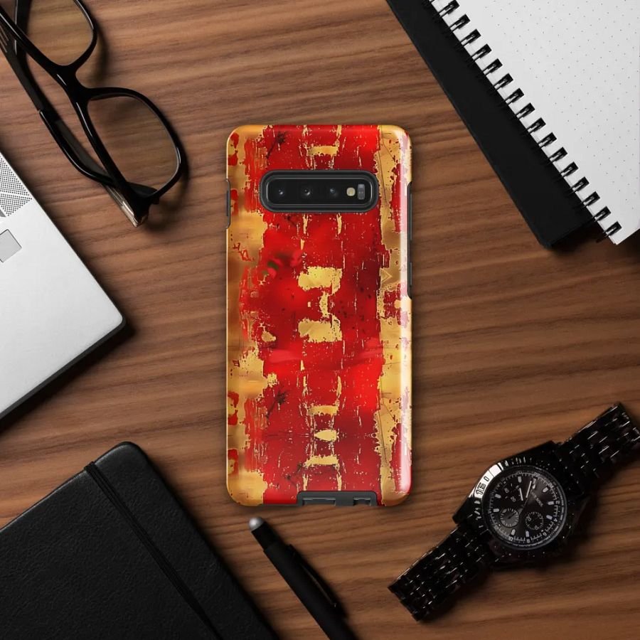 Ethereal Red and Gold Samsung® Case product image (57)