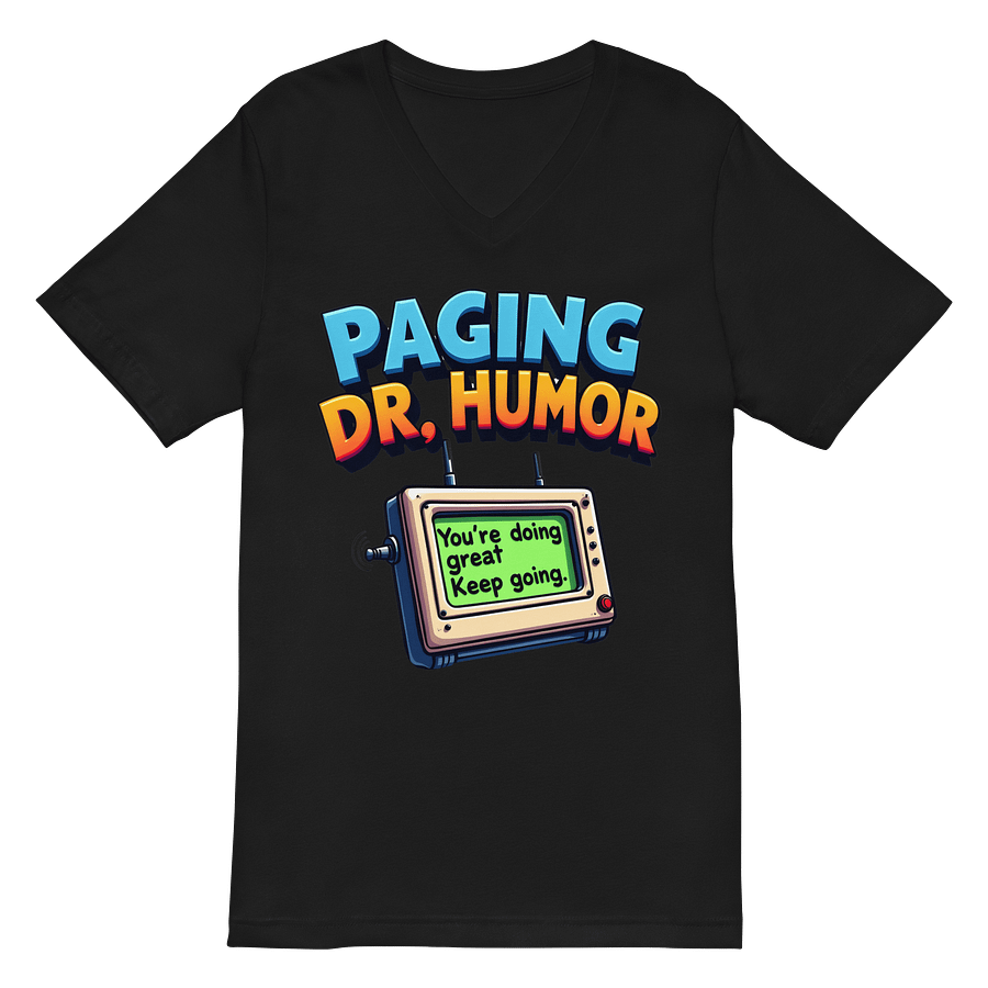 Dr. Humor Encouragement V-Neck Tee product image (3)