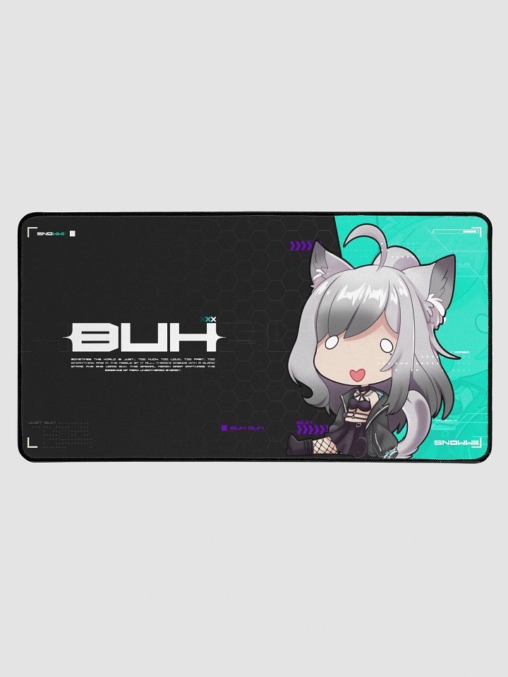 Snowwiii Buhh Chibi - Large Mouse Pad product image (1)