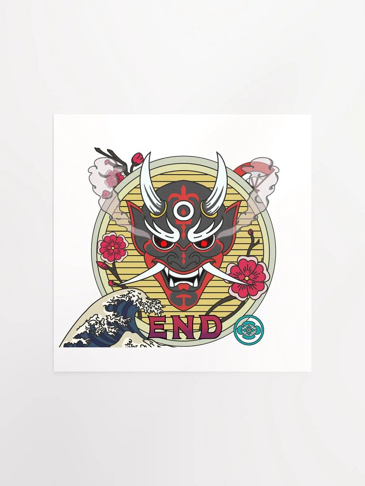 Demon Mask Zen Enhanced Matte Poster product image (2)