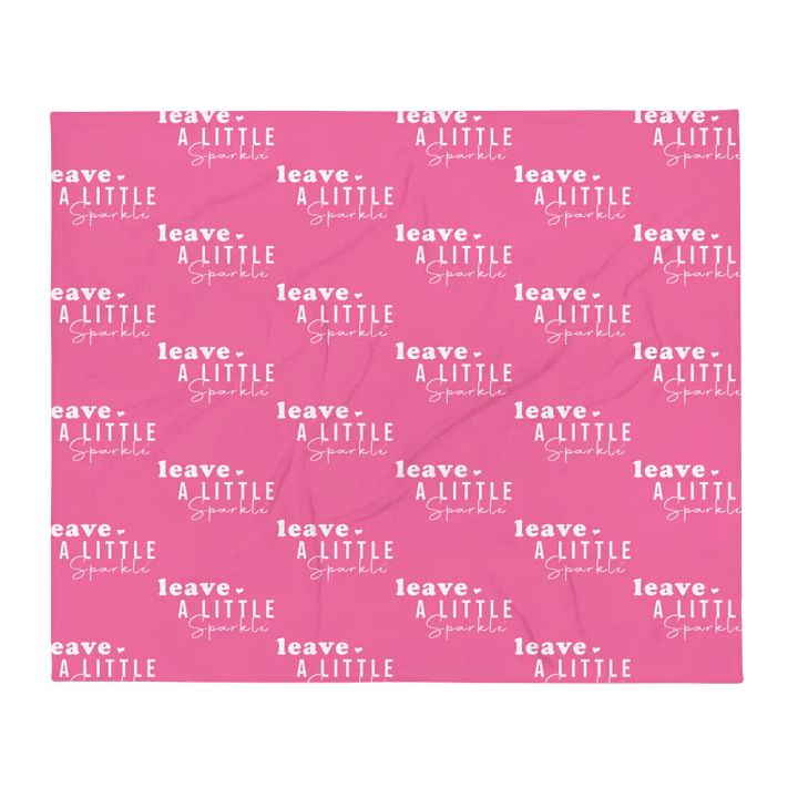 Leave A Little Sparkle Blanket product image (1)
