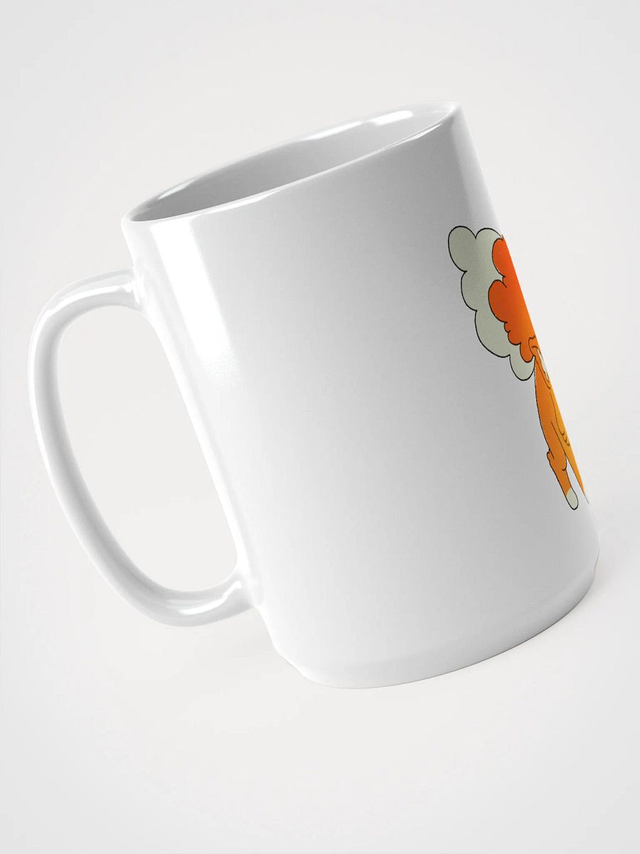 Crayon Fox White Glossy Mug product image (3)