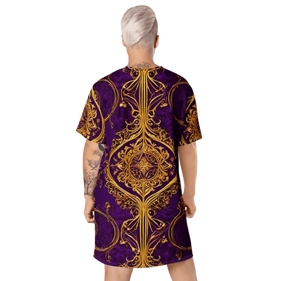 Swirl EcstasyT Shirt Dress product image (9)