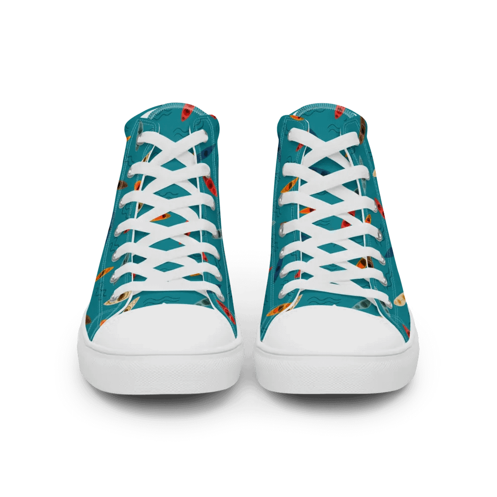 Wave Rider - Mens High Top Canvas Shoes product image (7)