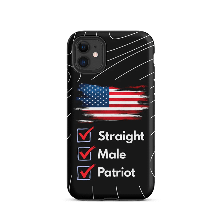 iPhone Tough Case: Male Checklist product image (24)