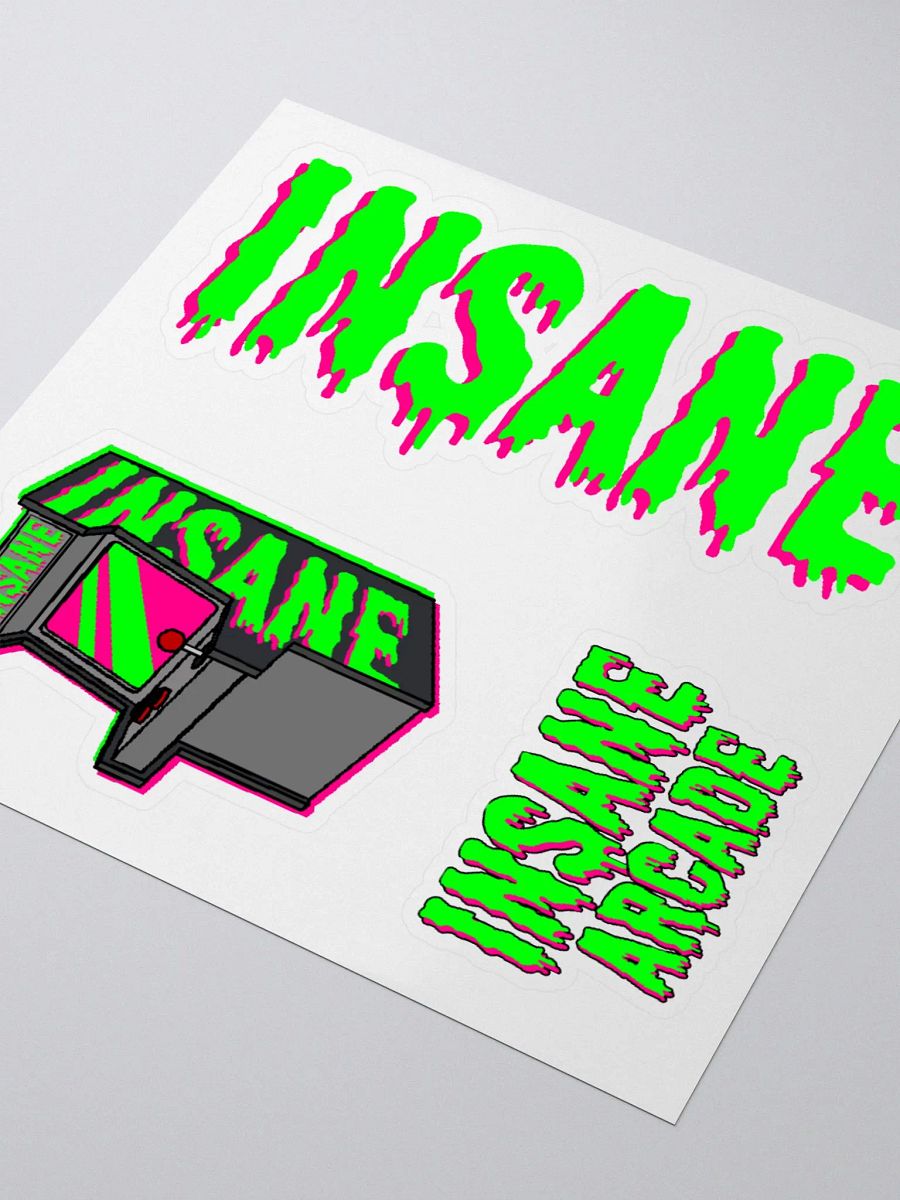 INSANE ARCADE STICKERS product image (3)