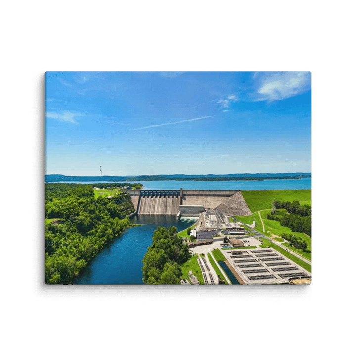Table Rock Dam & Hatchery Branson– Sublimation Print on Canvas product image (5)