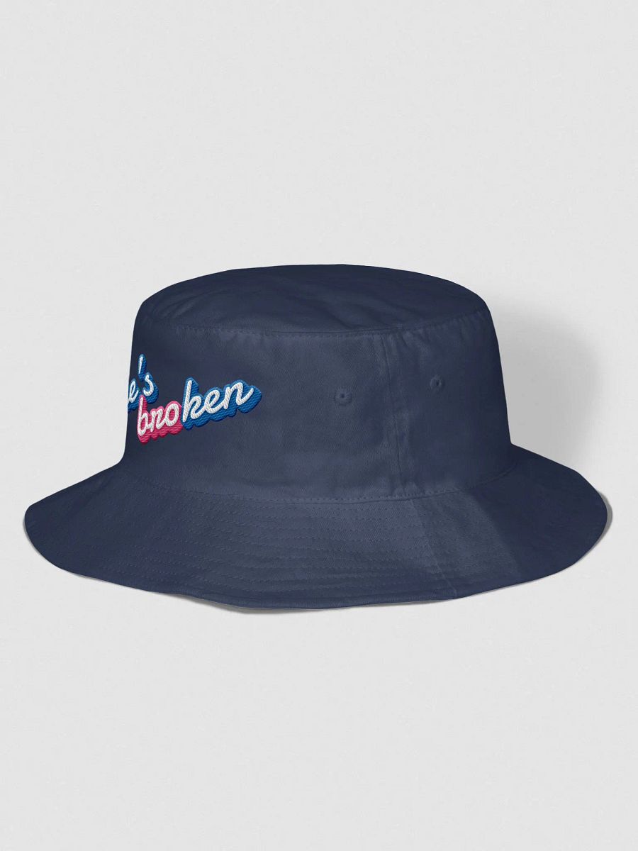 S(he's) bro(ken) - Embroidered Bucket Hat product image (3)