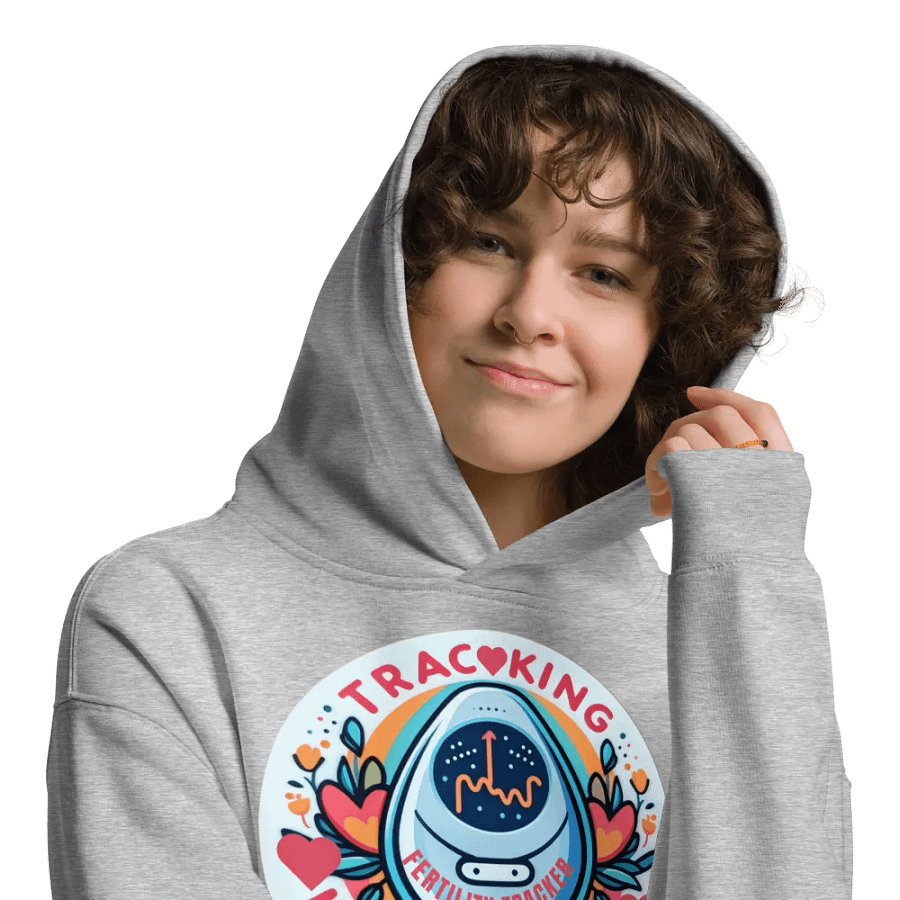 Miracle Tracker Floral Fertility Hoodie product image (29)
