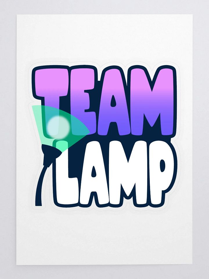 large team lamp sticker product image (1)