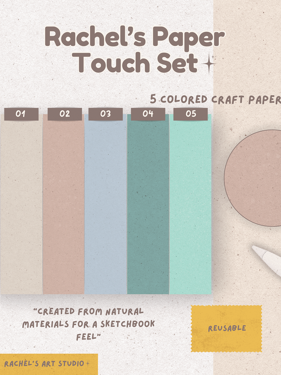 Rachel’s Paper Touch Set “A Texture You Can Feel” product image (4)