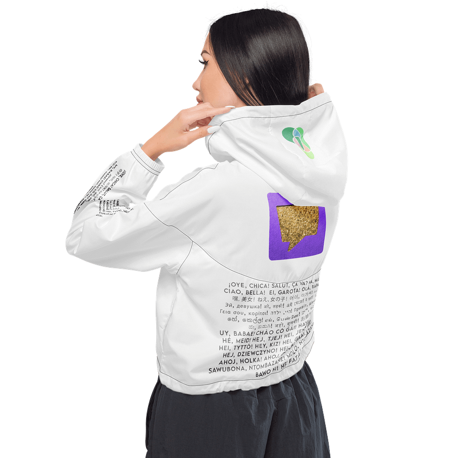 Hey, Girl International Athletic Crop Hoodie product image (3)