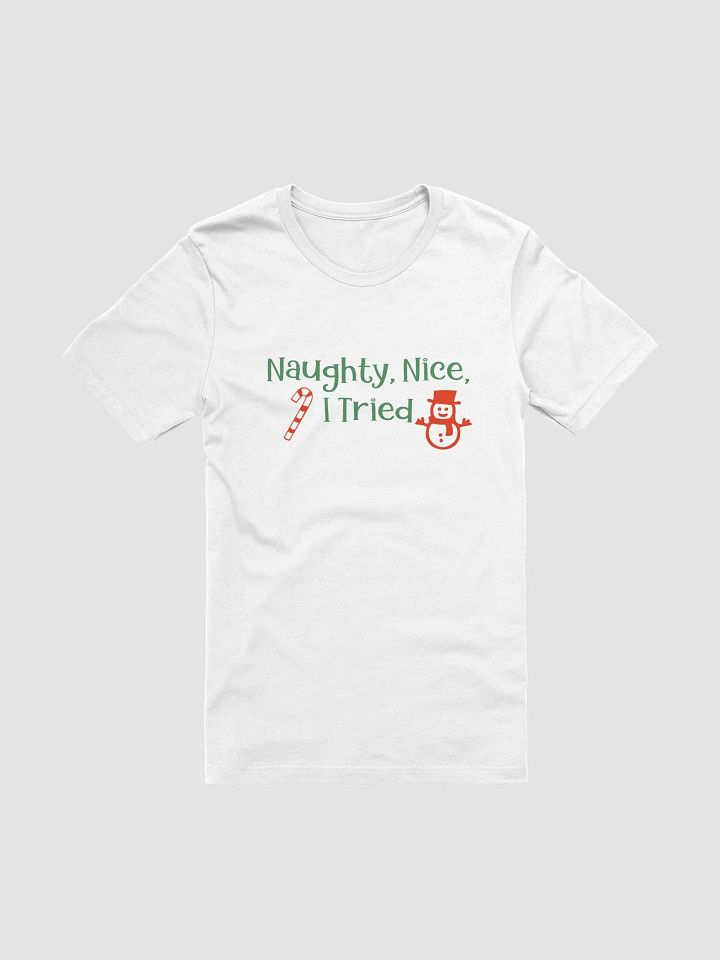 Festive Naughty & Nice T-Shirt product image (31)