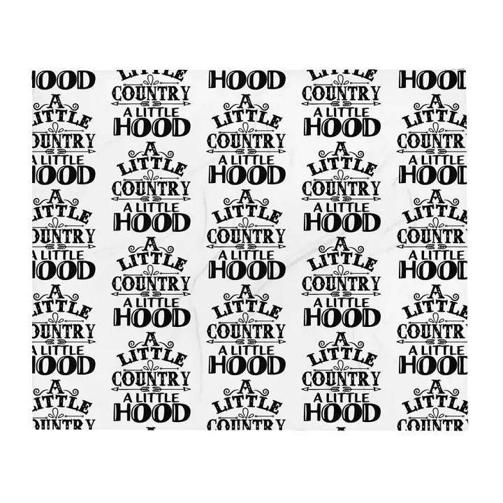 A Little Country A Little Hood Blanket product image (1)